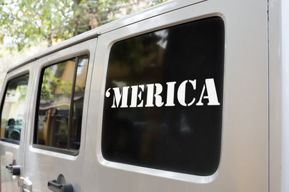Pencil fight print shop Patriotic American Vinyl decal