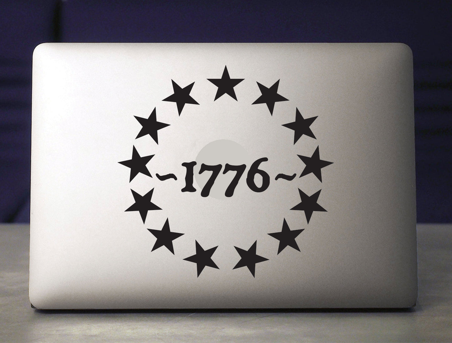 1776 Circle of Stars Vinyl Decal