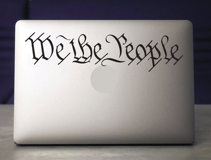 We The People Vinyl Decal