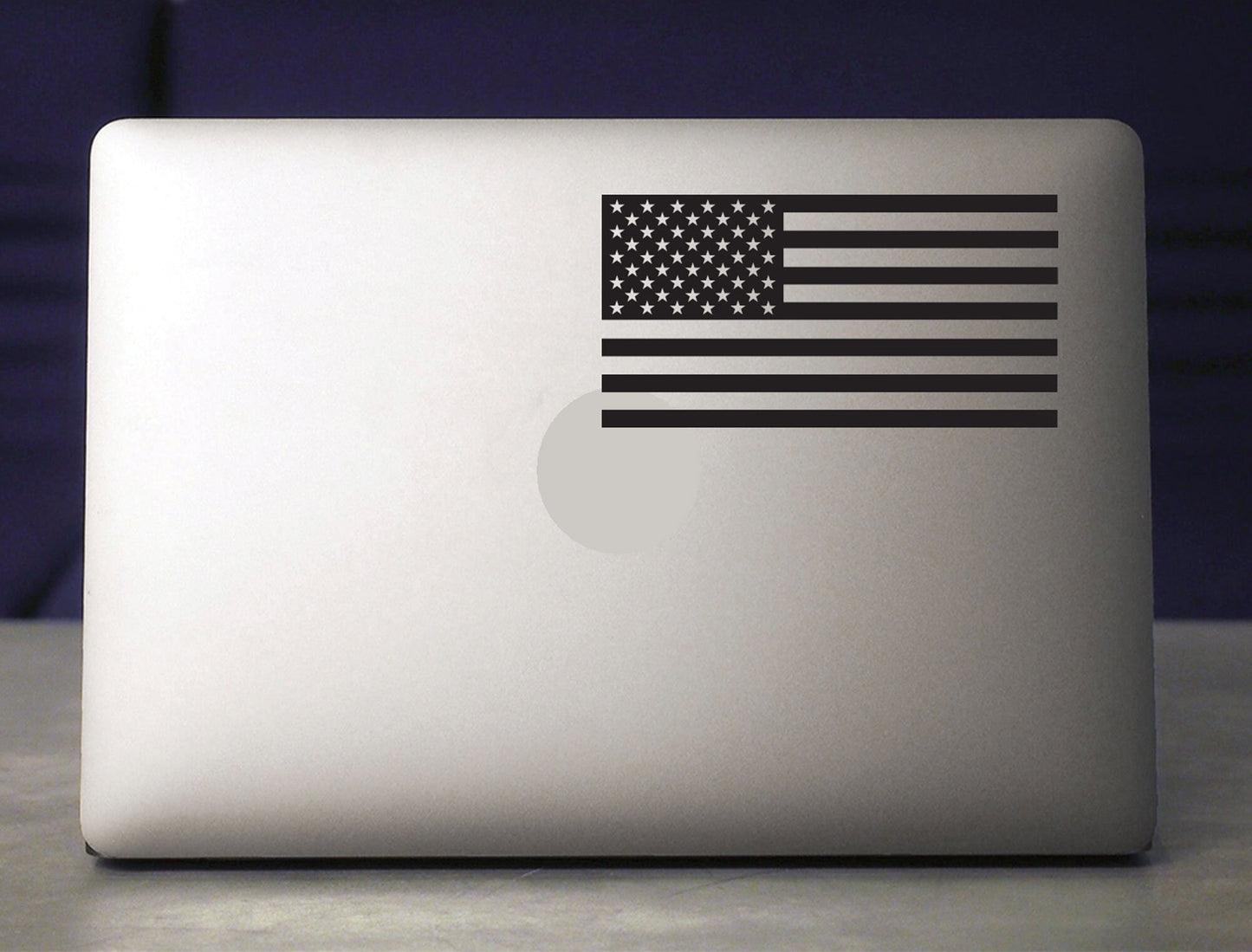 Subdued American Flag Vinyl Decal (Standard and Reversed)