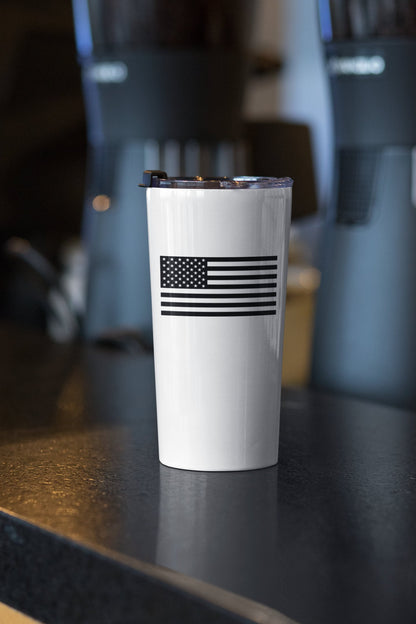 Subdued American Flag Vinyl Decal (Standard and Reversed)