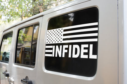 Infidel American Flag Vinyl (Standard and Reversed)