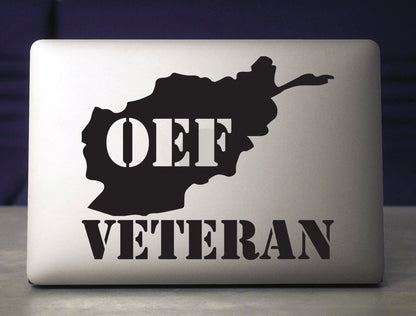 OEF (Operation Enduring Freedom) Vinyl Decal