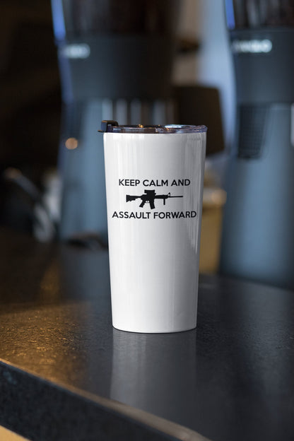 Keep Calm and Assault Forward Vinyl Decal