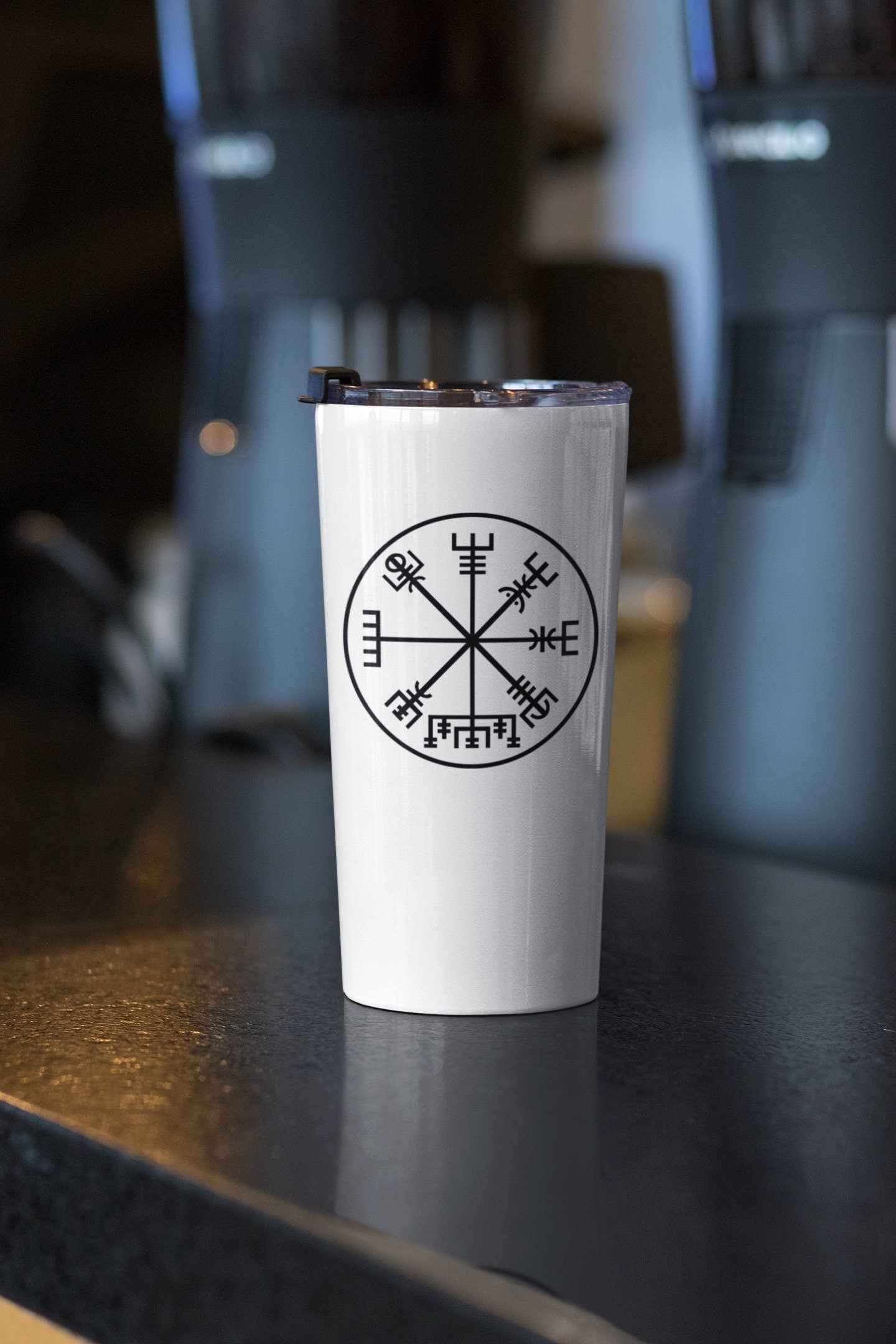 Viking Compass Vinyl Decal