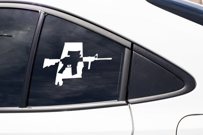 State Gun Rights Vinyl Decal Sticker