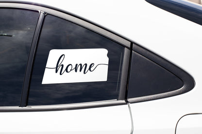 Home State Vinyl Decal Sticker