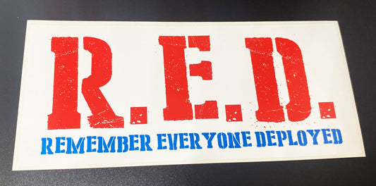 R.E.D remember everyone deployed